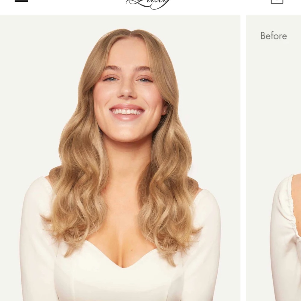 Luxury Hair Halo 16” Dirty Blonde- New!